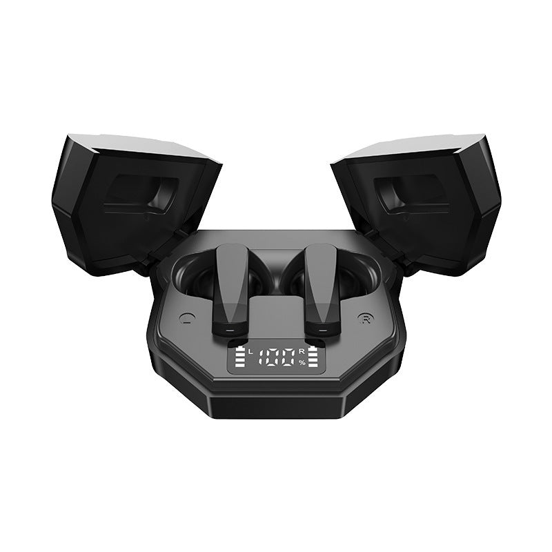 Bluetooth 5.1 Wireless Earplugs with Multi-Point Connection, NFC, Voice Control & Power Display | Stereo Sound, 15m Range | Black & White - Daily Goods