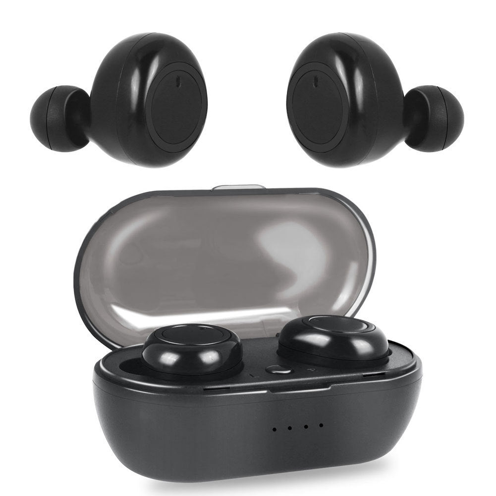 Wireless Bluetooth 5.0 Earbuds with Charging Case – Low Latency, Long Battery Life, Compact Design - Daily Goods