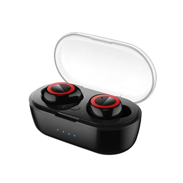 Wireless Bluetooth 5.0 Earbuds with Charging Case – Low Latency, Long Battery Life, Compact Design - Daily Goods