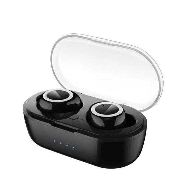 Wireless Bluetooth 5.0 Earbuds with Charging Case – Low Latency, Long Battery Life, Compact Design - Daily Goods