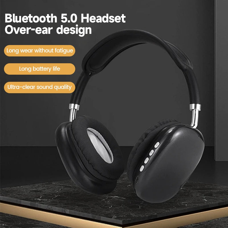 Wireless Bluetooth Headset – Sports & Gaming Headphones with Mic, Noise Cancelling Earbuds - Daily Goods