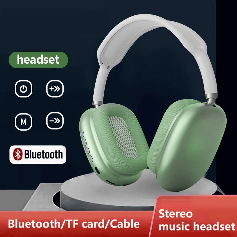 Wireless Bluetooth Headset – Sports & Gaming Headphones with Mic, Noise Cancelling Earbuds - Daily Goods