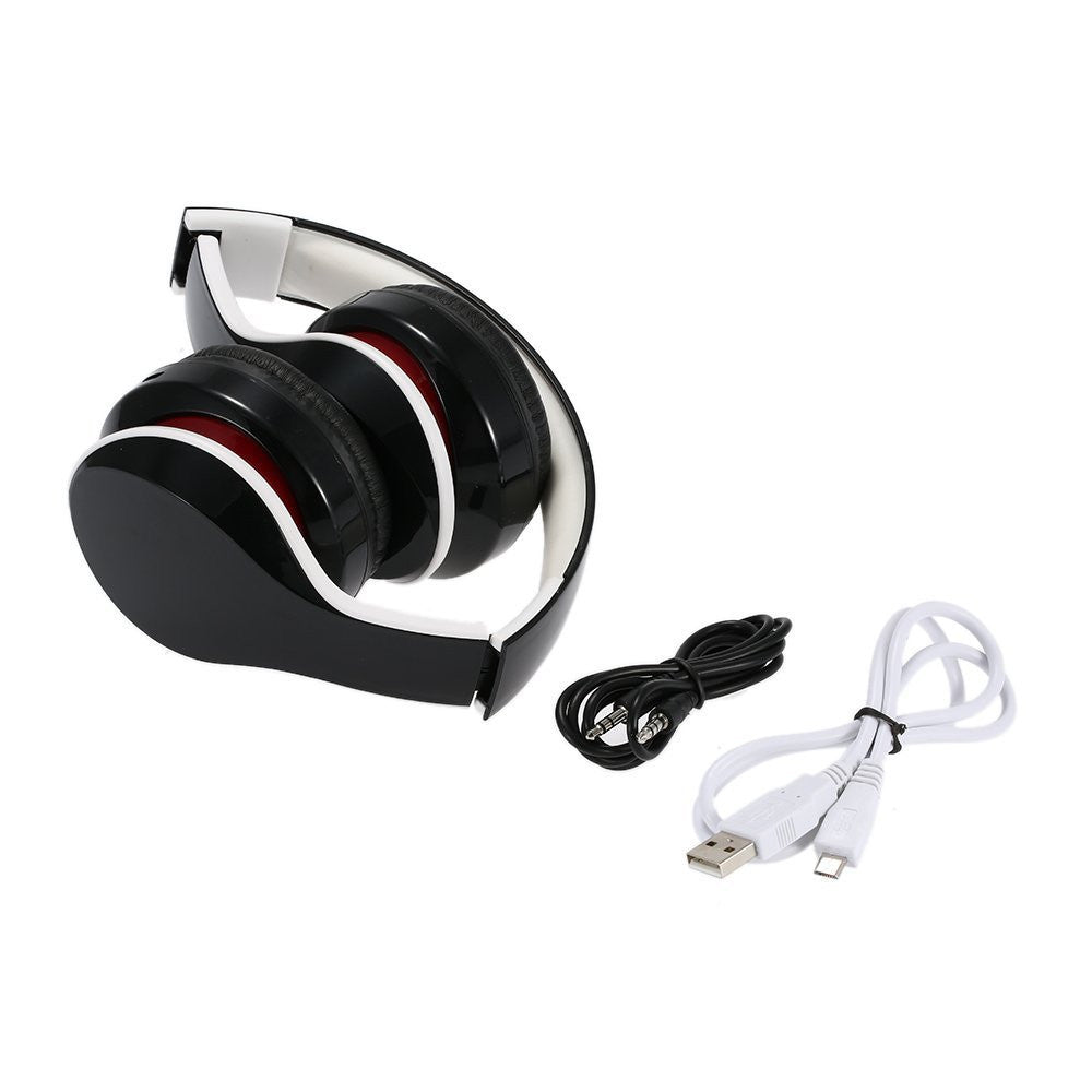 Stereo Bluetooth Headphones with Mic, CSR 4.0 + EDR, 40mm Drivers, TF Card Support & Foldable Design - Daily Goods