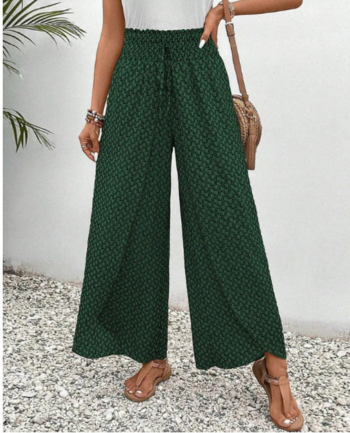 Women’s Ethnic Retro Urban Trousers – High Waist Loose Fit Pants - Daily Goods