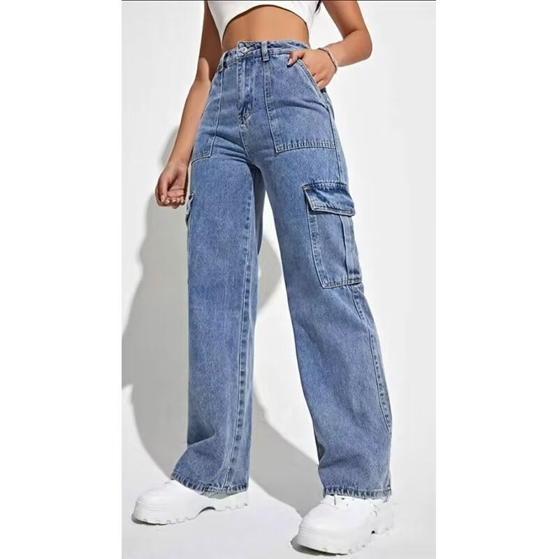 Women’s Cargo Jeans - Daily Goods