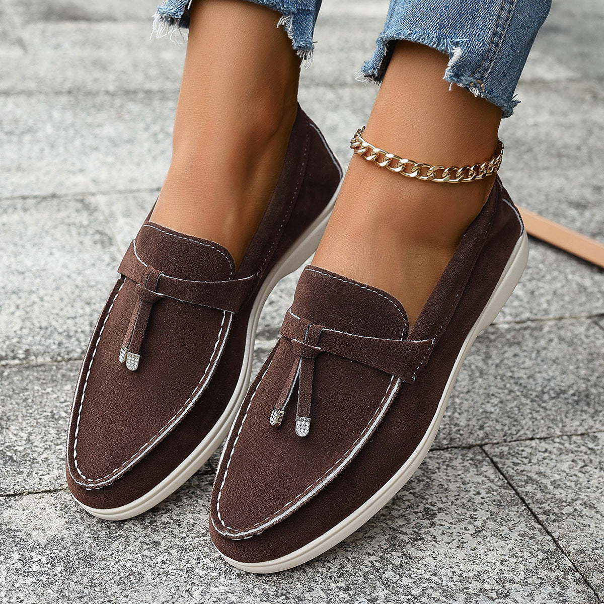Casual Women’s Tassel Loafers - Daily Goods