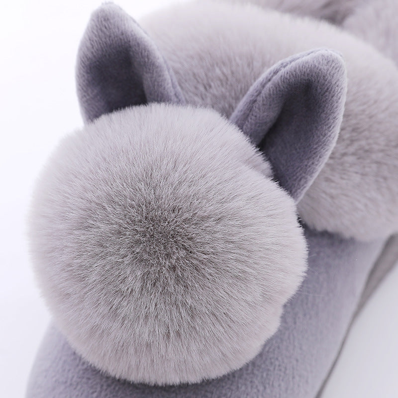Autumn Winter Women’s Cotton Slippers - Daily Goods