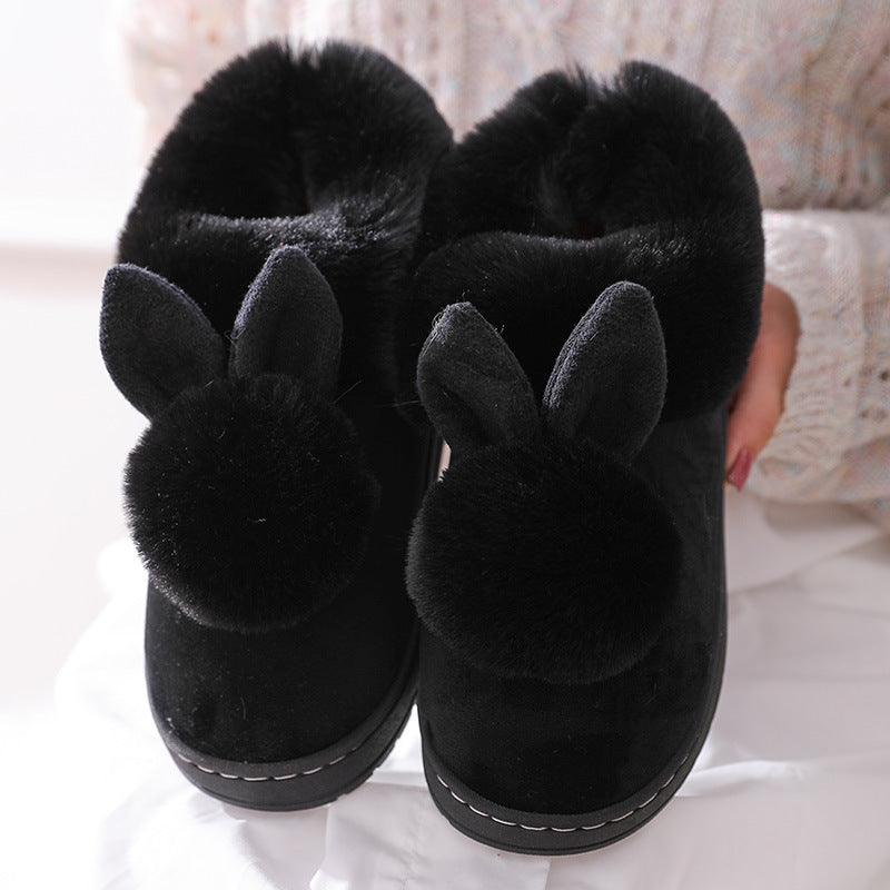 Autumn Winter Women’s Cotton Slippers - Daily Goods