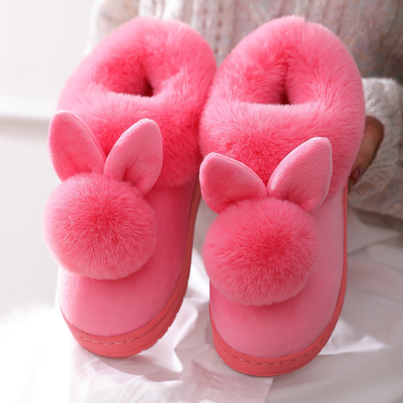 Autumn Winter Women’s Cotton Slippers - Daily Goods