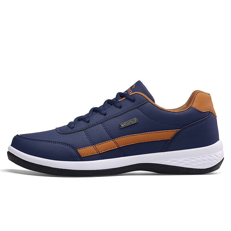 Casual Shoe Italian Breathable Leisure Male Sneakers Non-slip Footwear Men Vulcanized Shoes - Daily Goods