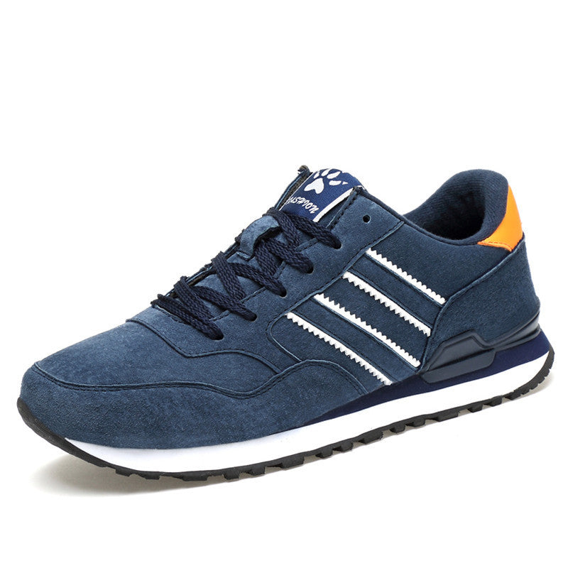 Leather sneakers men casual shoes students - Daily Goods
