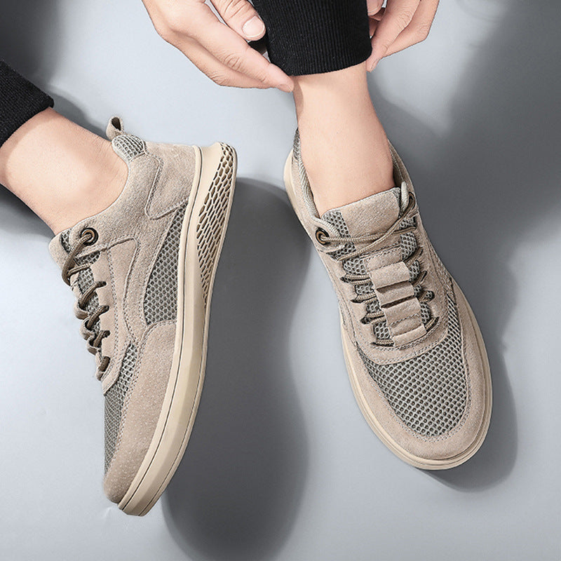 All-match Mesh Sports Casual Retro Sneakers Men - Daily Goods