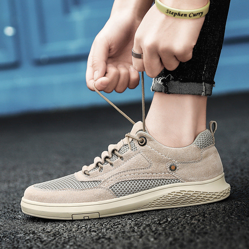 All-match Mesh Sports Casual Retro Sneakers Men - Daily Goods