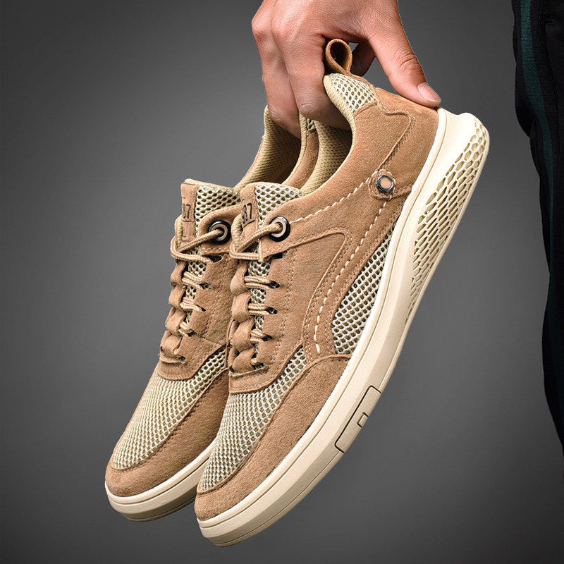 All-match Mesh Sports Casual Retro Sneakers Men - Daily Goods