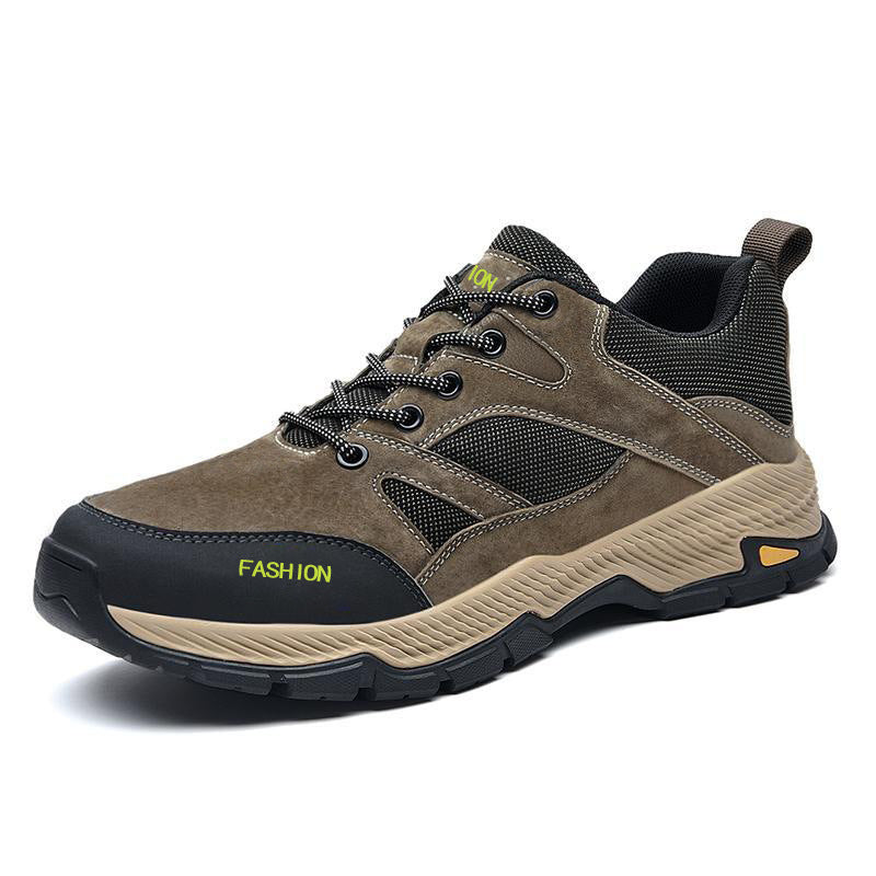 Lace-up Sneakers For Men Casual Breathable Outdoor Hiking Running Sports Shoes - Daily Goods