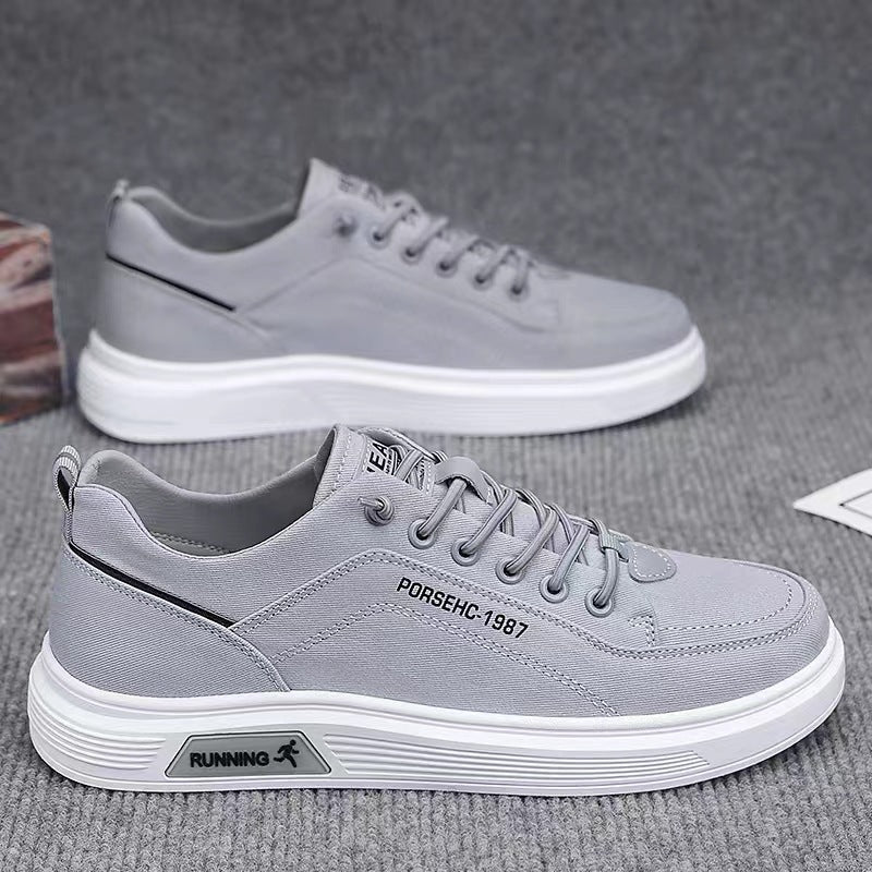 Fashion Canvas Flats Shoes Casual Versatile Breathable Walking Sports Shoes Low-top Sneakers For Men - Daily Goods