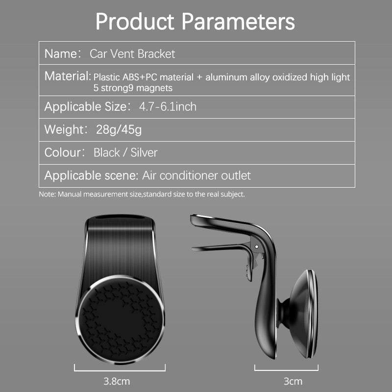 360° Rotatable Adjustable Magnetic Patch for car Dashboard – Super Strong Force, High-Quality Material - Daily Goods