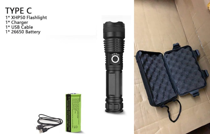 XHP70.2 Powerful Usb Led Flashlight - Daily Goods