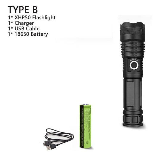 XHP70.2 Powerful Usb Led Flashlight - Daily Goods
