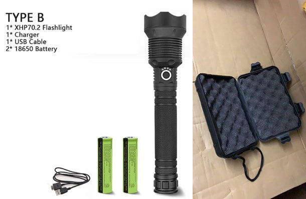 XHP70.2 Powerful Usb Led Flashlight - Daily Goods