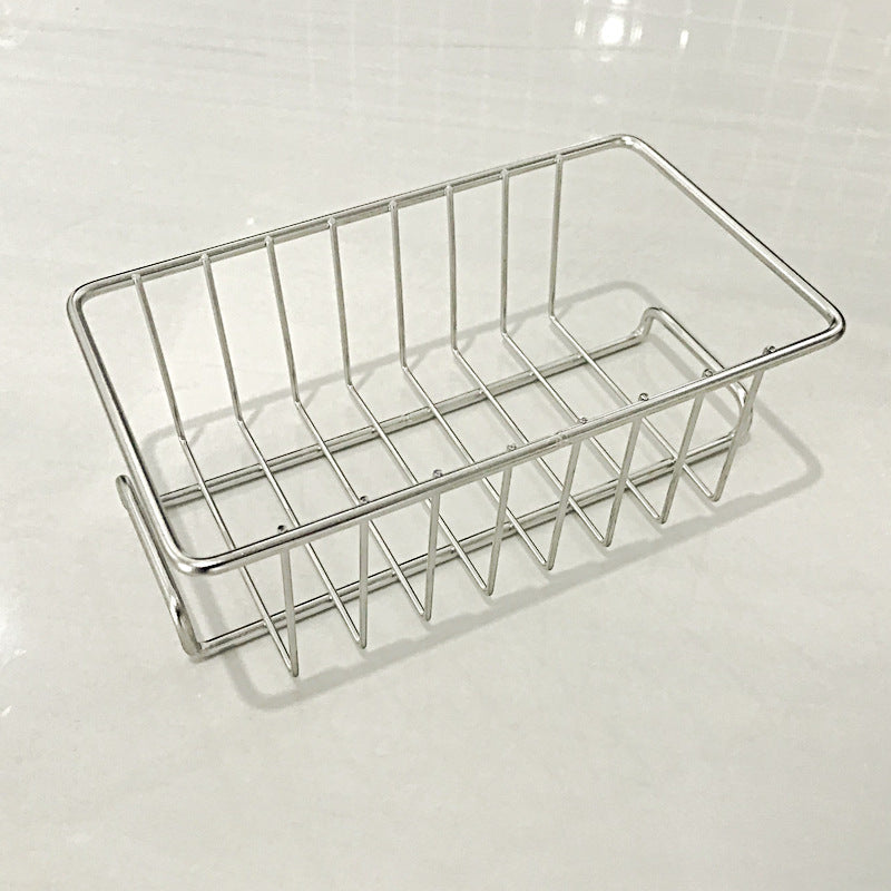 Adjustable Sink Drain Rack Sponge Storage Faucet Holder Soap Drainer Shelf Basket Organizer Kitchen Bathroom Accessories - Daily Goods
