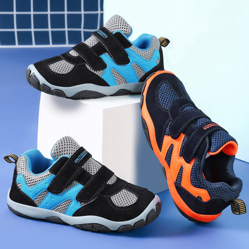 Casual Children's Patchwork Printed Sports Shoes - Daily Goods