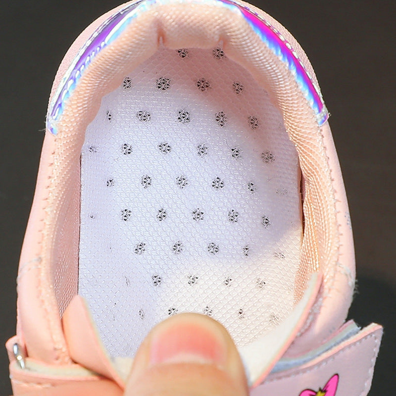 Children's Breathable Sports White Casual Shoes - Daily Goods