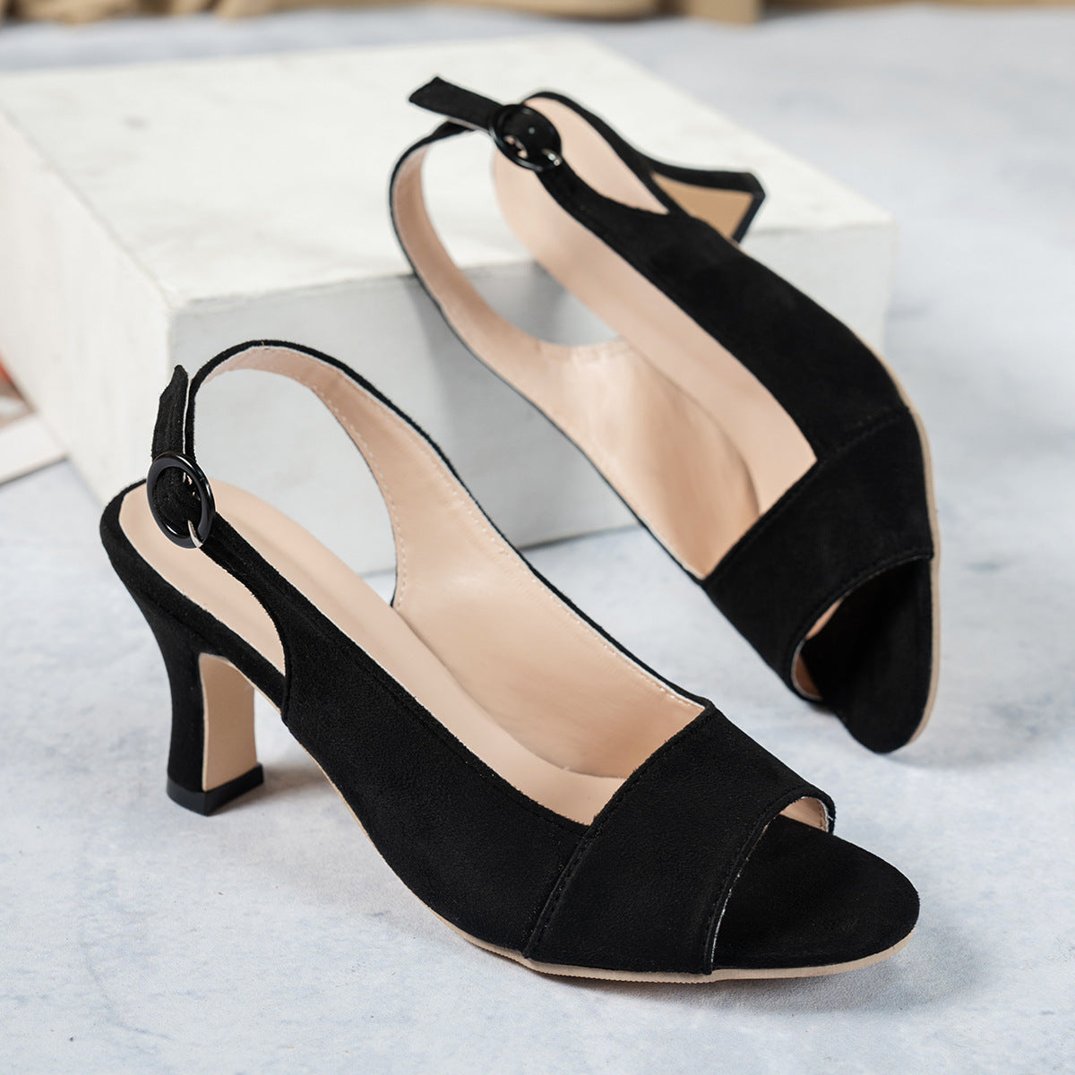 Spring And Summer New Pointed Toe Stiletto High Heel Sandal - Daily Goods
