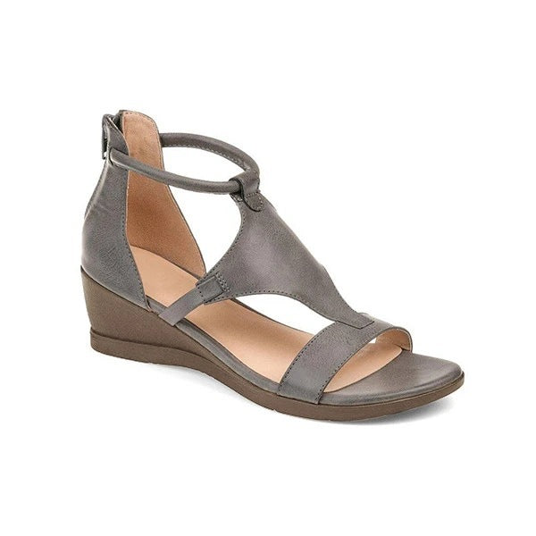 Summer Wedges Heel Sandals Casual Women's Roman Shoes - Daily Goods