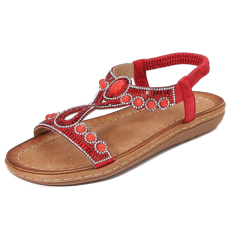 Frosted Bohemian Sandals Women's Summer - Daily Goods