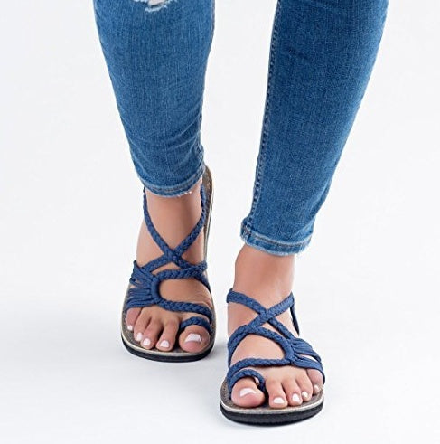 Beach Pin-toe Flat Sandals - Daily Goods