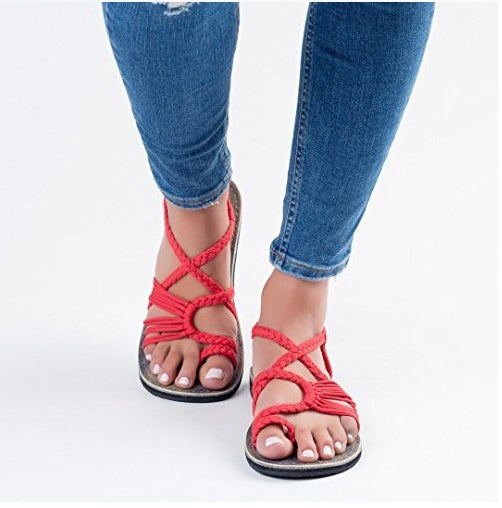 Beach Pin-toe Flat Sandals - Daily Goods