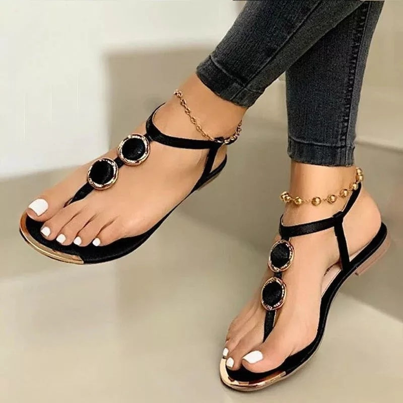 Women's Flat Sandals Summer Beach Shoes - Daily Goods