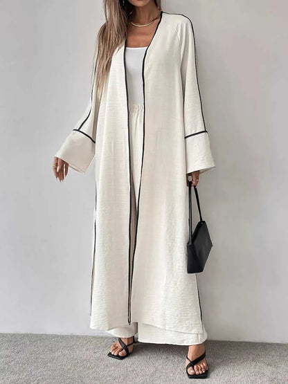 Trendsi cardigan and pants set