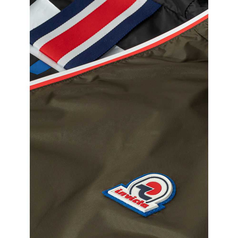 Invicta green windbreaker jacket