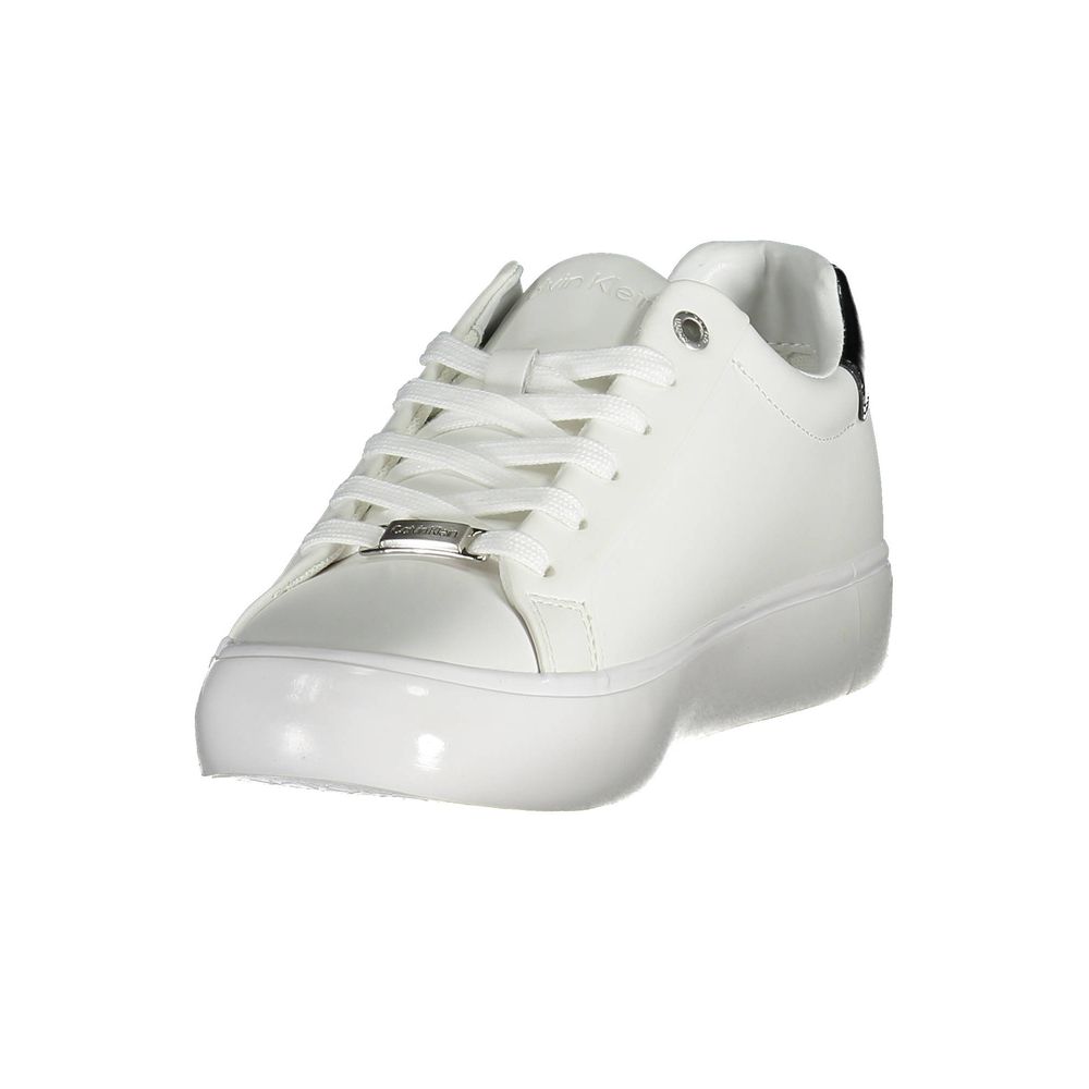 Calvin Klein White Women Sports Sneaker