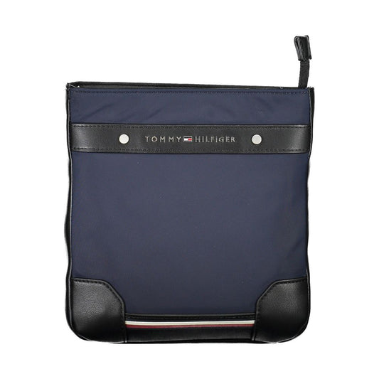Blue Polyester Men Shoulder Bag - Daily Goods