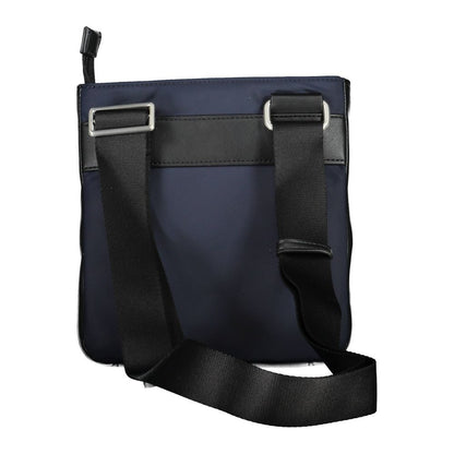 Blue Polyester Men Shoulder Bag - Daily Goods