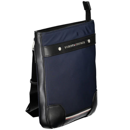 Blue Polyester Men Shoulder Bag - Daily Goods