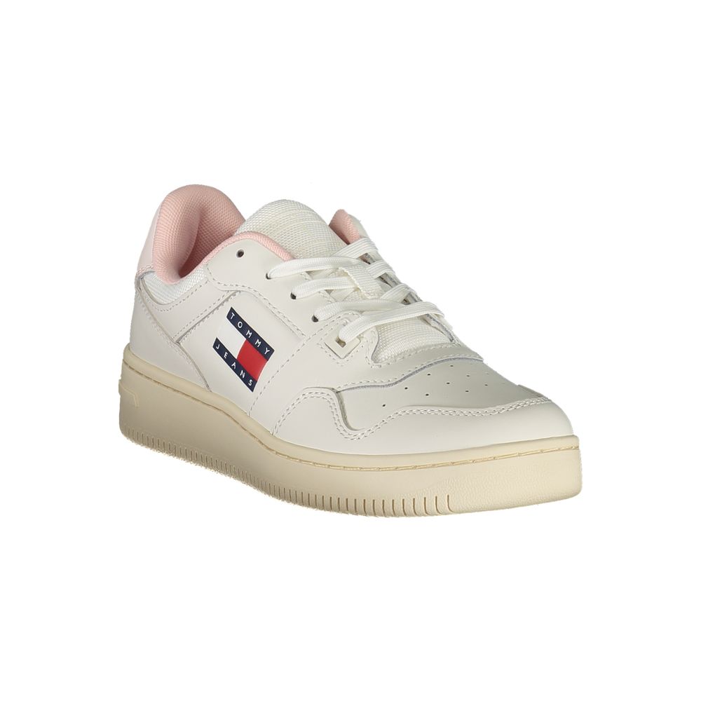 White Leather Women Sneaker - Daily Goods