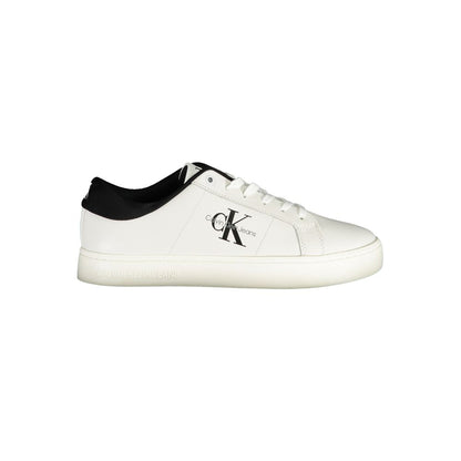 White Polyester Sneaker - Daily Goods