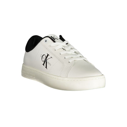 White Polyester Sneaker - Daily Goods