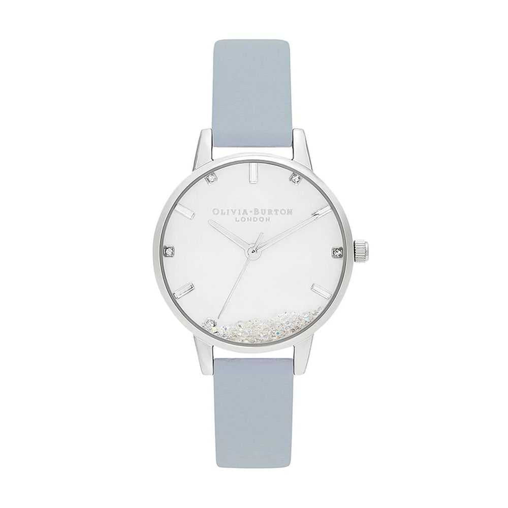 Olivia Burton Blue Leather Watch