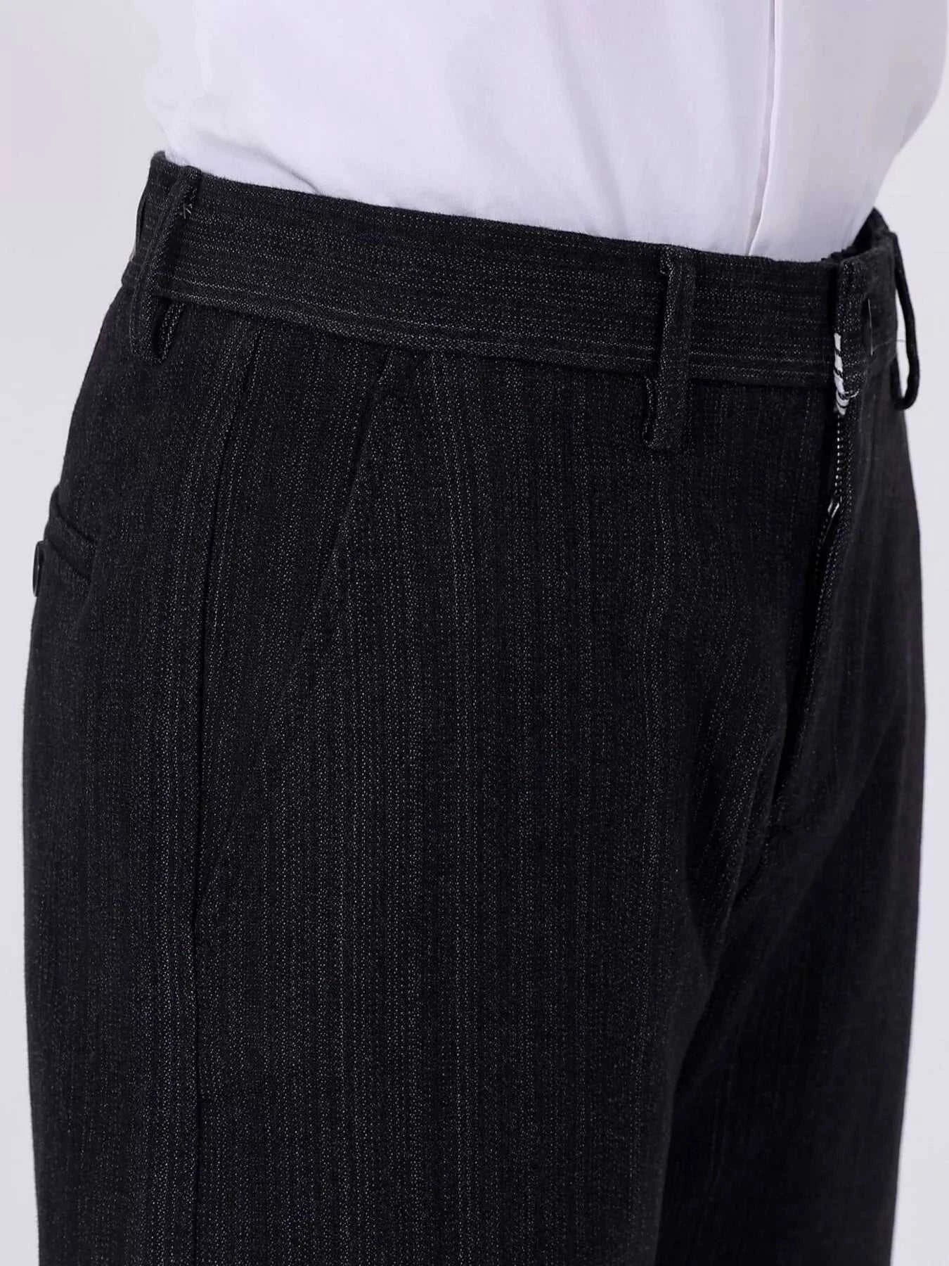 Trendsi black slim fit pants