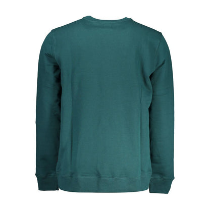 Green Cotton Men Sweater - Daily Goods