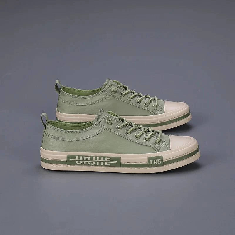 Blue Canvas Sneakers