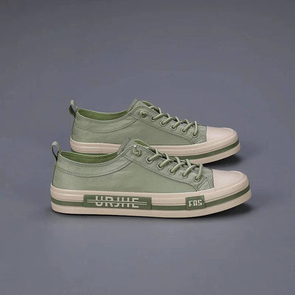 Blue Canvas Sneakers