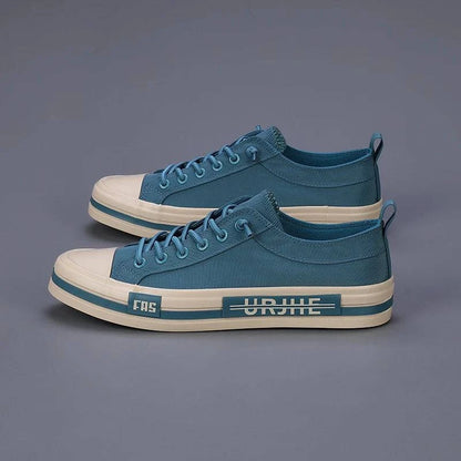 Blue Canvas Sneakers