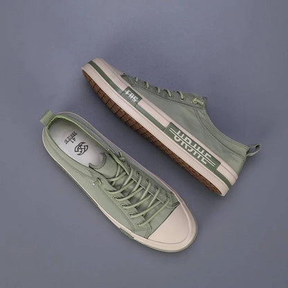 Blue Canvas Sneakers