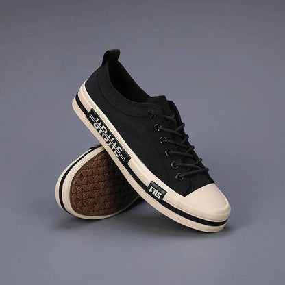 Blue Canvas Sneakers